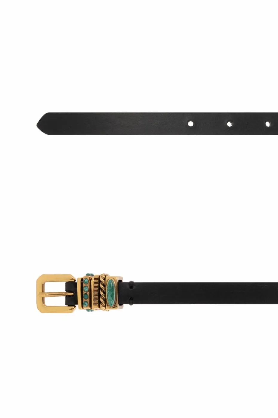 Etro BLACK Leather belt