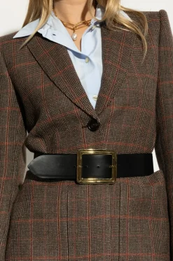 Etro BLACK Leather belt