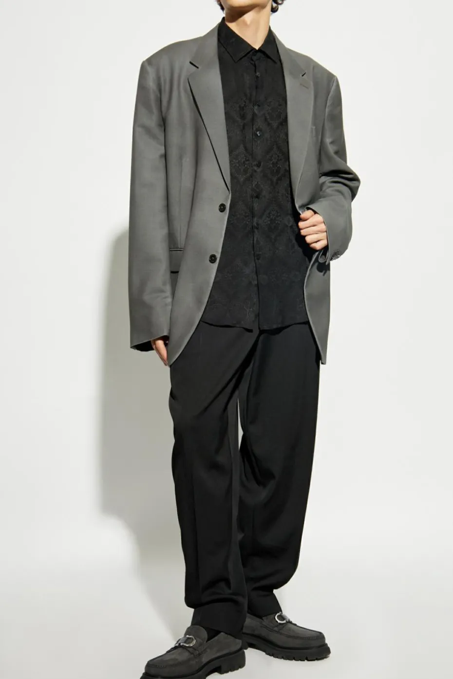 Etro BLACK Patterned shirt