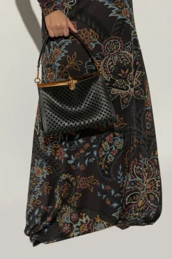 Etro BLACK Shoulder bag Vela Medium