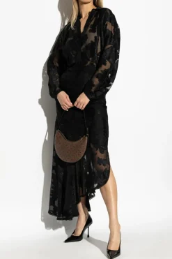 Etro BLACK Transparent shirt