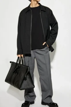 Etro BLACK T-shirt with embroidered logo