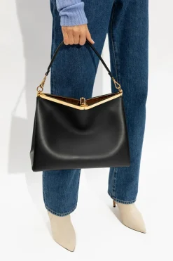 Etro BLACK ‘Vela Large’ shoulder bag