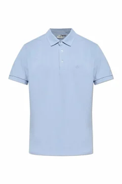 Etro BLUE Polo with embroidered logo