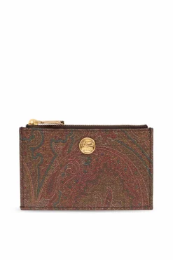 Etro BROWN Card case