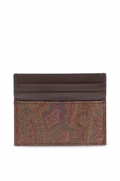 Etro BROWN Card case