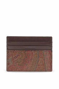 Etro BROWN Card holder