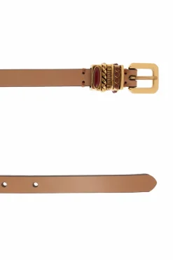 Etro BROWN Leather belt