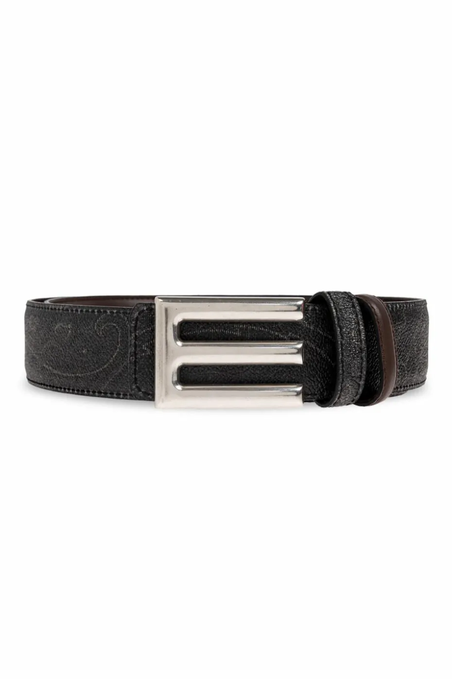Etro BROWN Reversible belt
