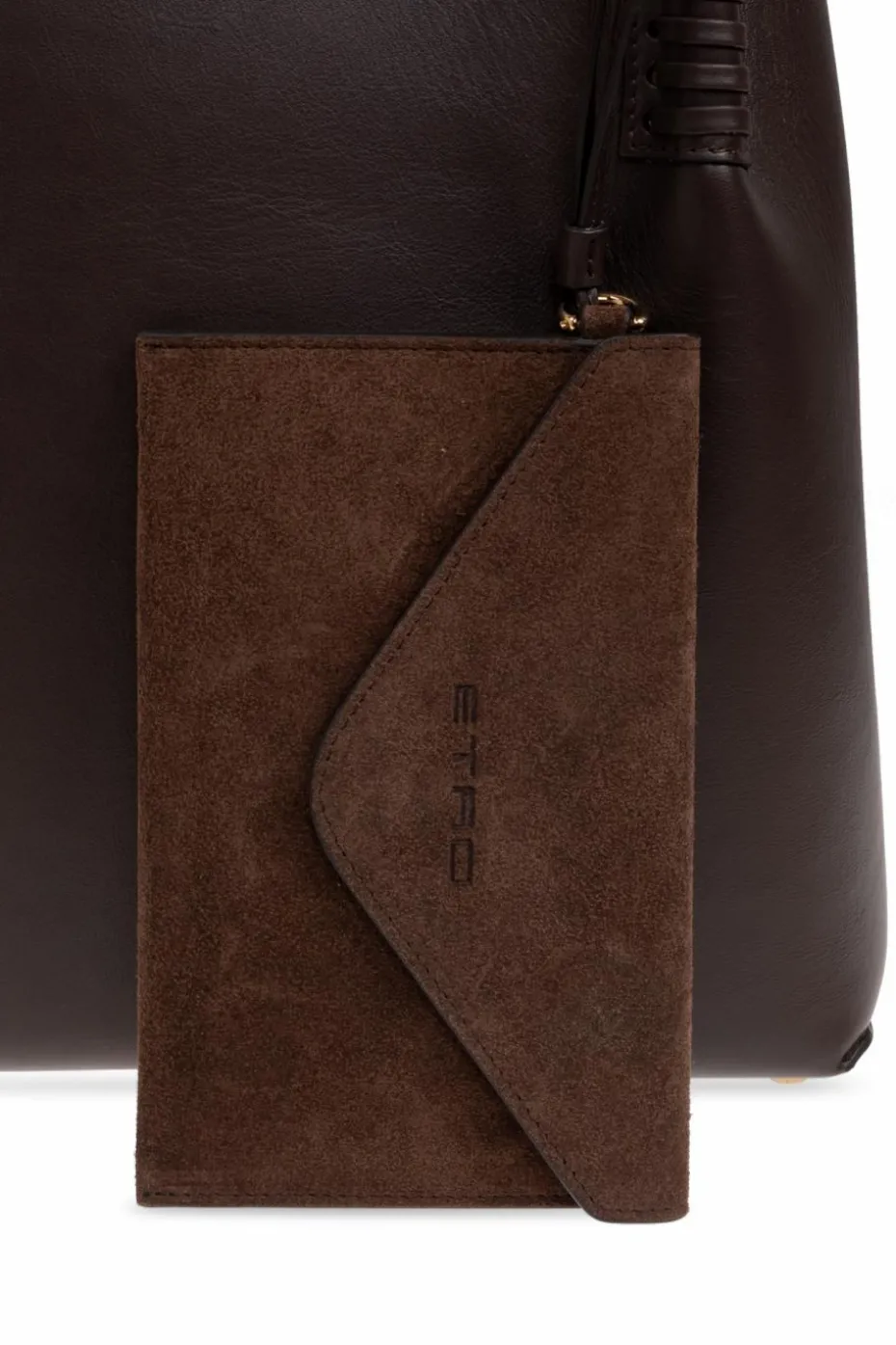 Etro BROWN Shopper bag