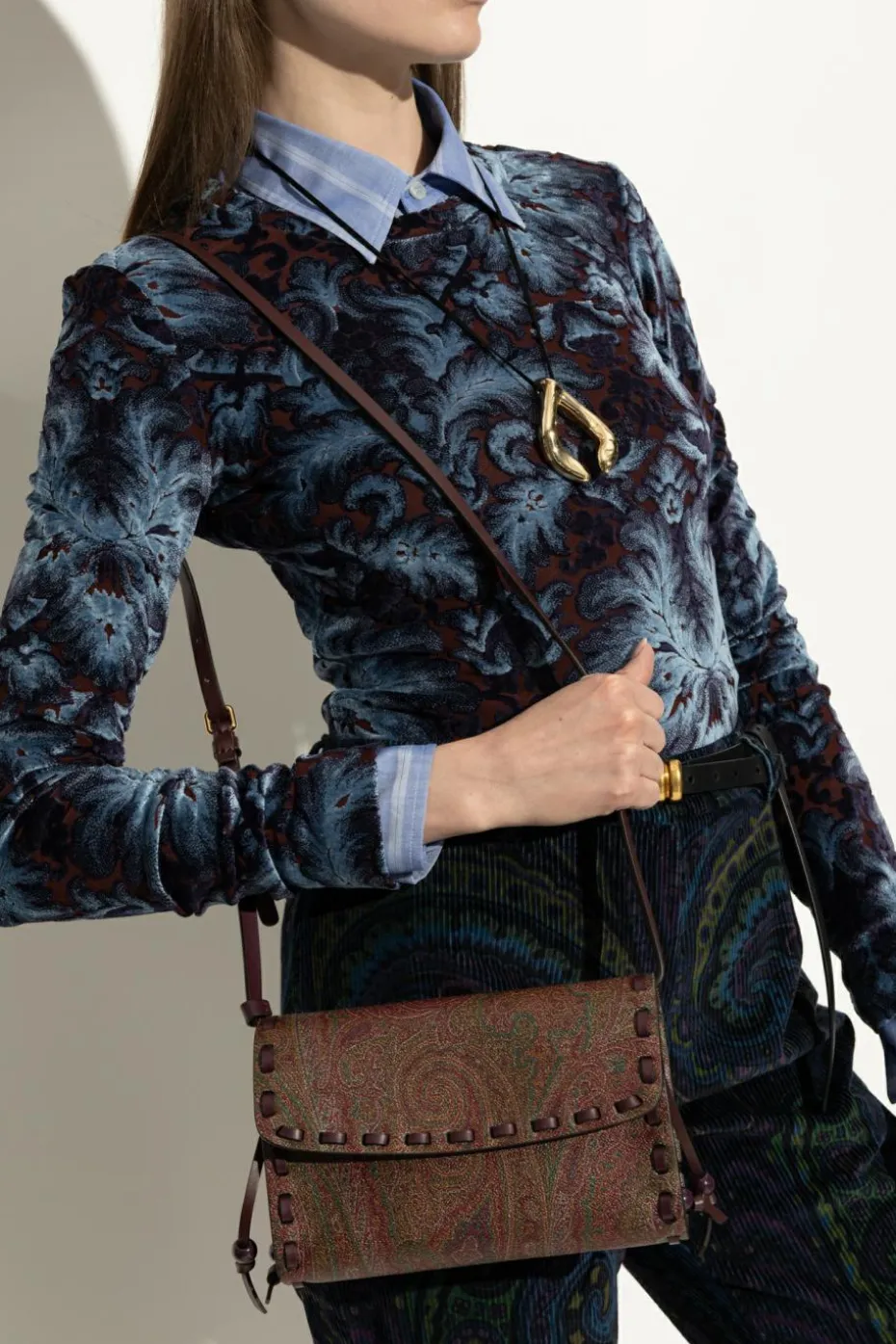 Etro BROWN Shoulder bag