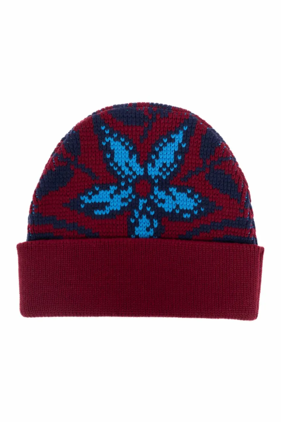 Etro BURGUNDY Wool hat