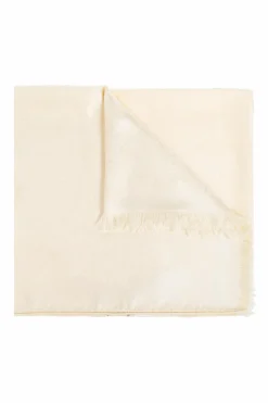 Etro cream Scarf with decorative pattern
