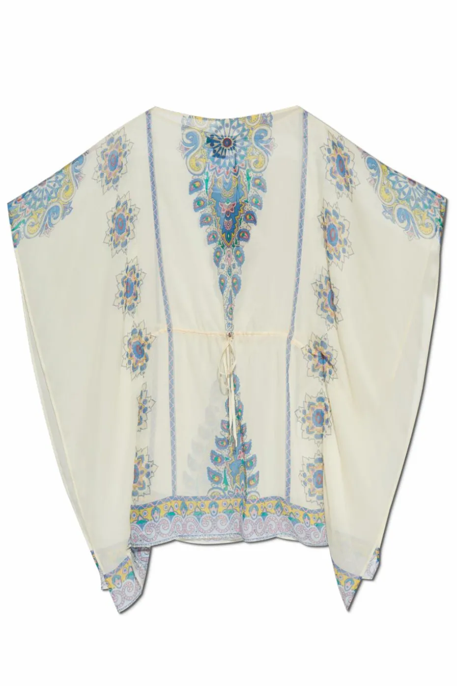 Etro cream Silk dress