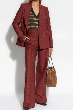 Etro GREEN Striped sweater