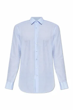 Etro light blue Patterned shirt