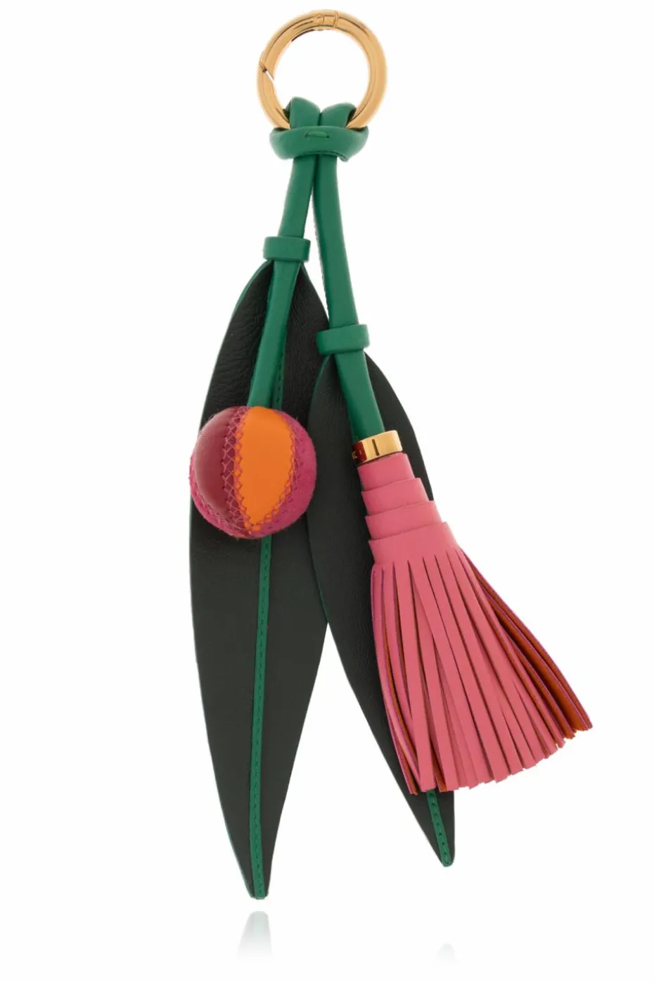 Etro MULTICOLOUR Leather keychain