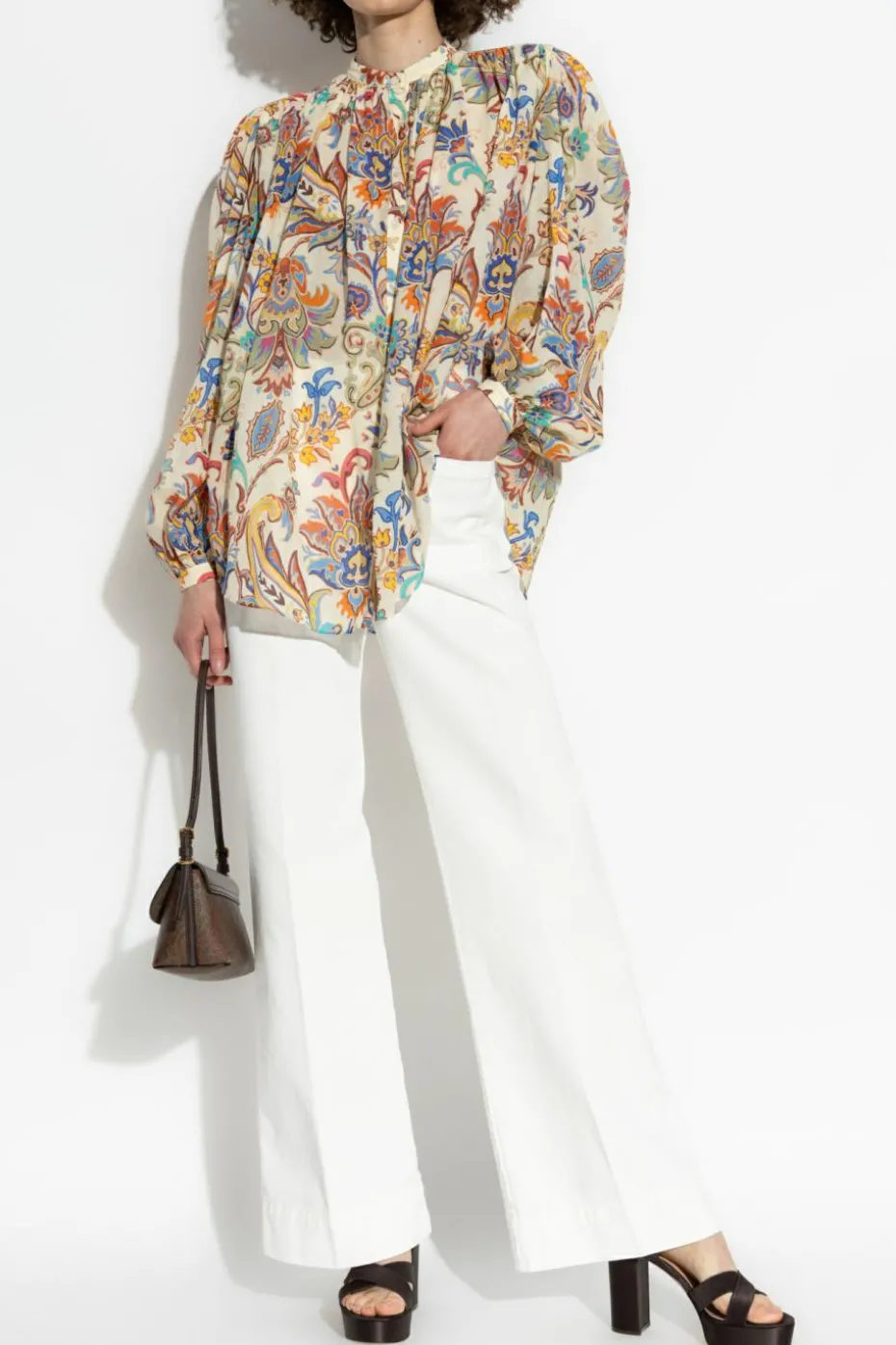 Etro MULTICOLOUR Patterned loose-fit shirt