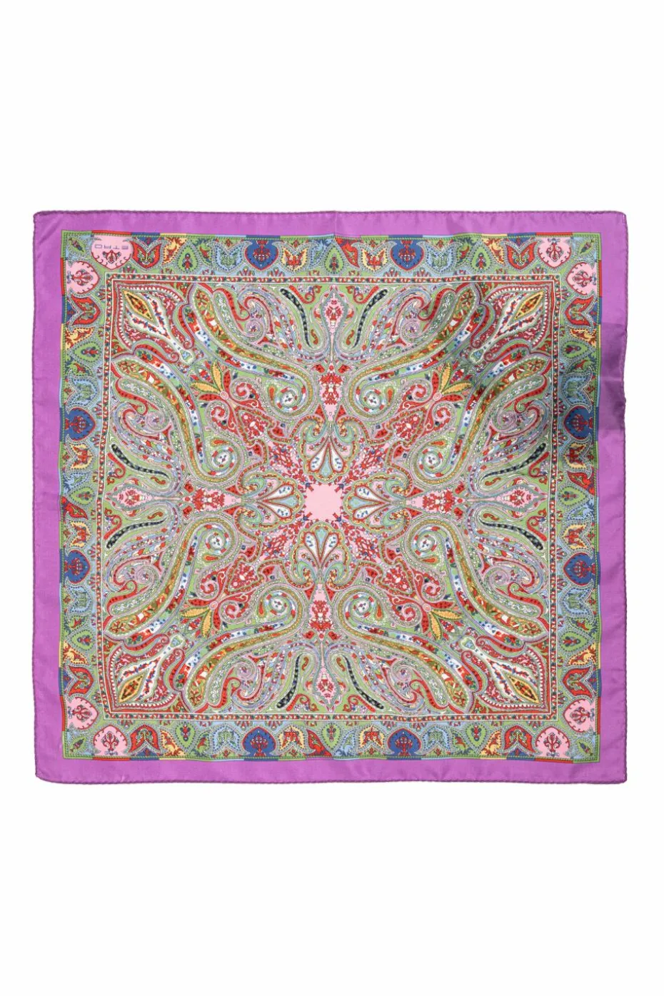 Etro MULTICOLOUR Silk pocket square