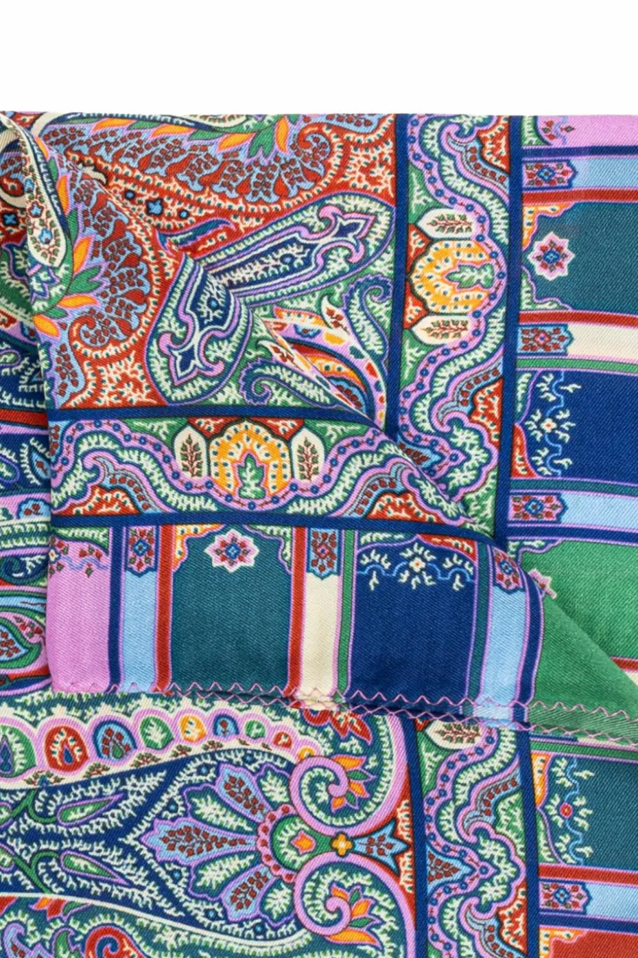 Etro MULTICOLOUR Silk pocket square