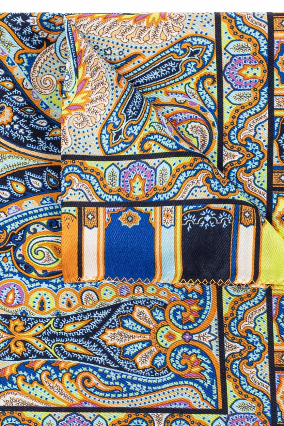 Etro MULTICOLOUR Silk pocket square