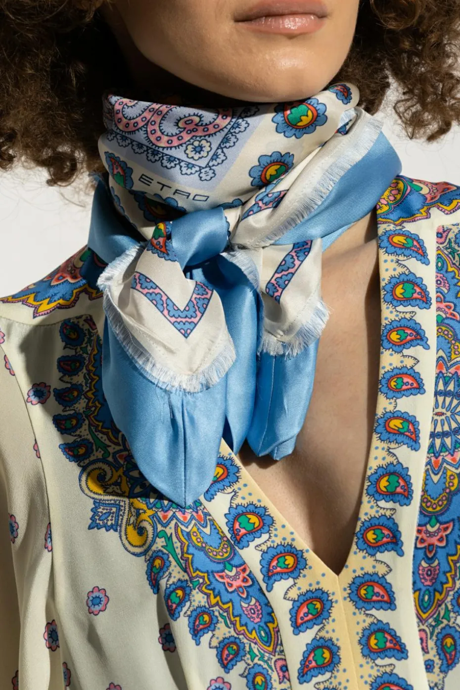 Etro MULTICOLOUR Silk scarf