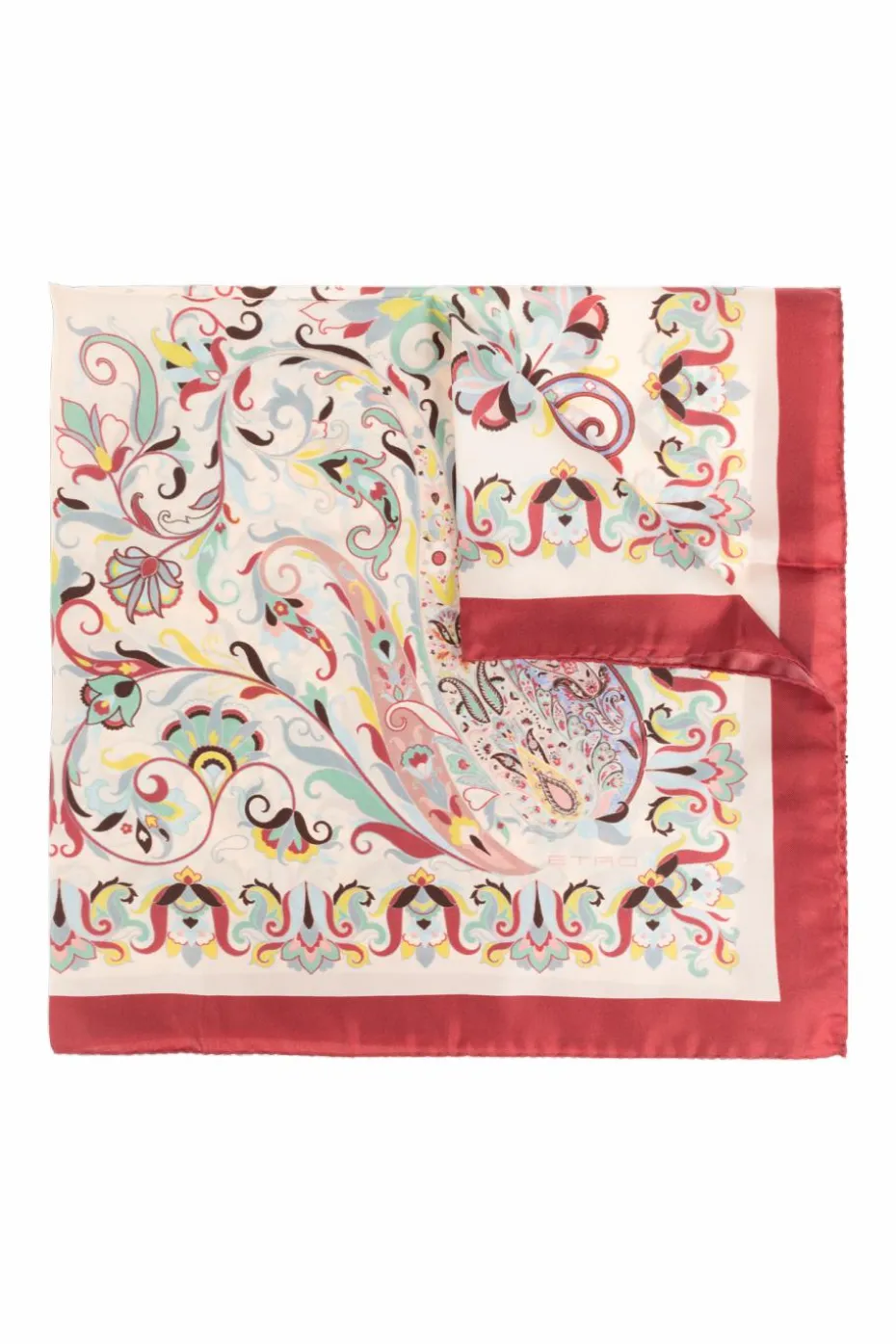 Etro MULTICOLOUR Silk scarf with print
