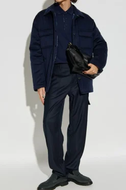 Etro NAVY BLUE Cotton polo