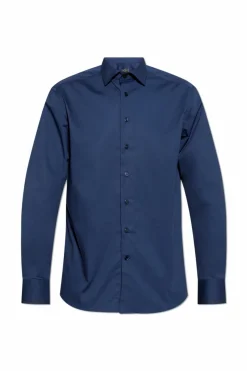 Etro NAVY BLUE Cotton shirt