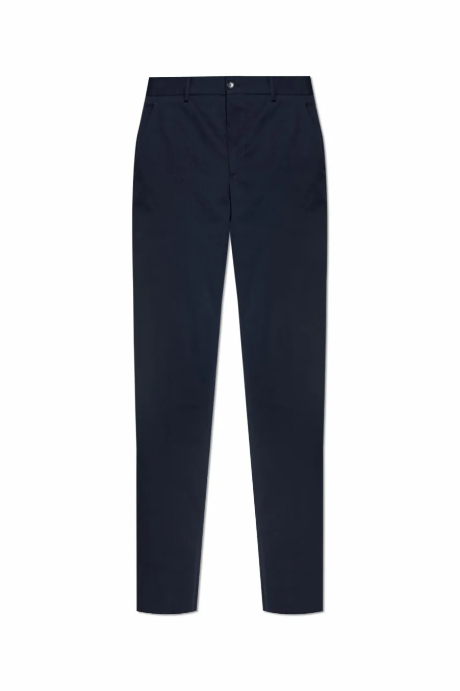 Etro NAVY BLUE Creased trousers