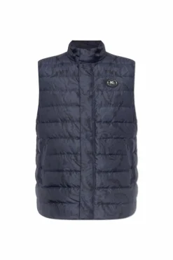 Etro NAVY BLUE Down vest