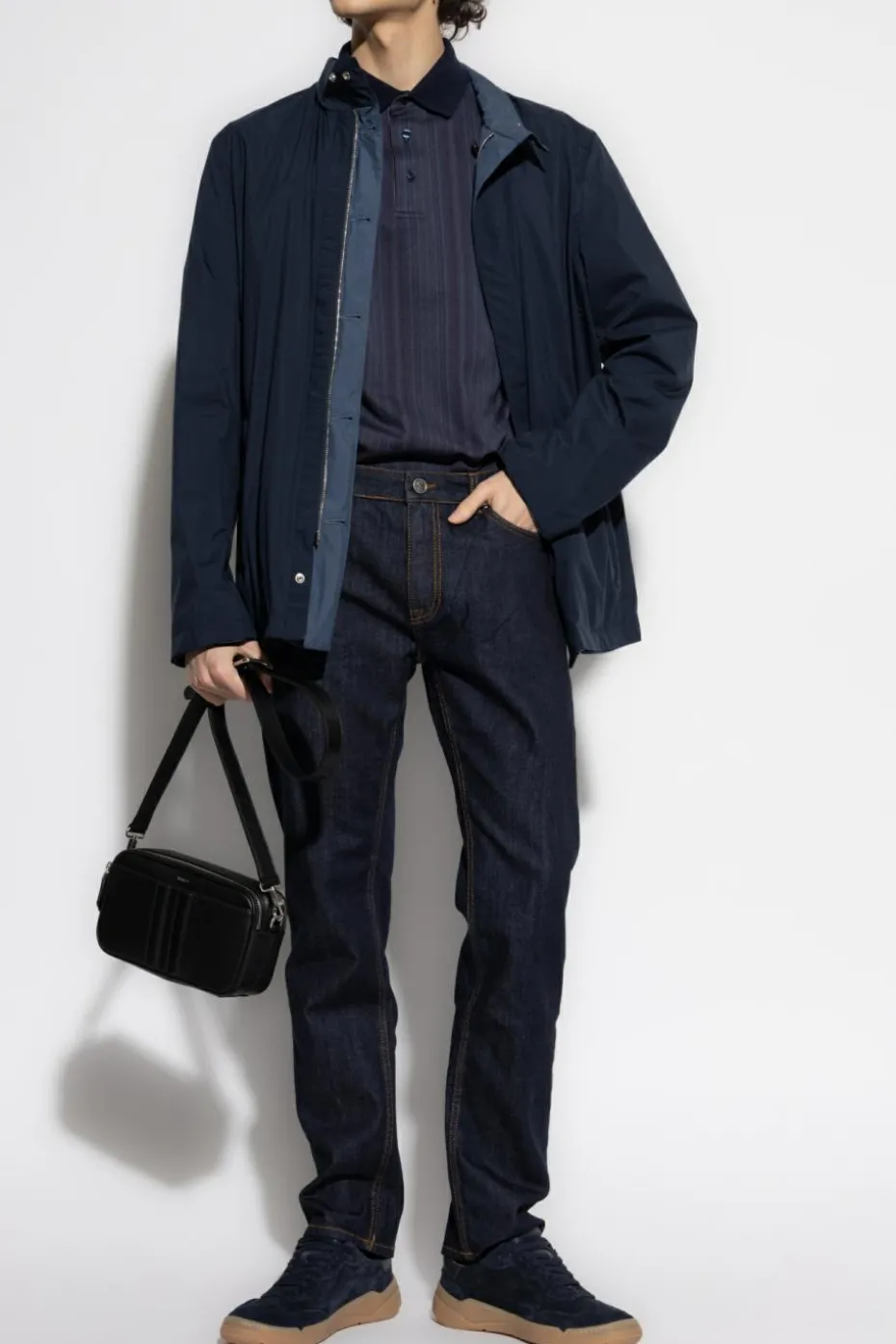 Etro NAVY BLUE Jeans with logo
