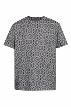 Etro NAVY BLUE Patterned t-shirt