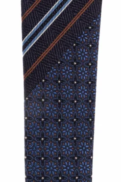 Etro NAVY BLUE Patterned tie
