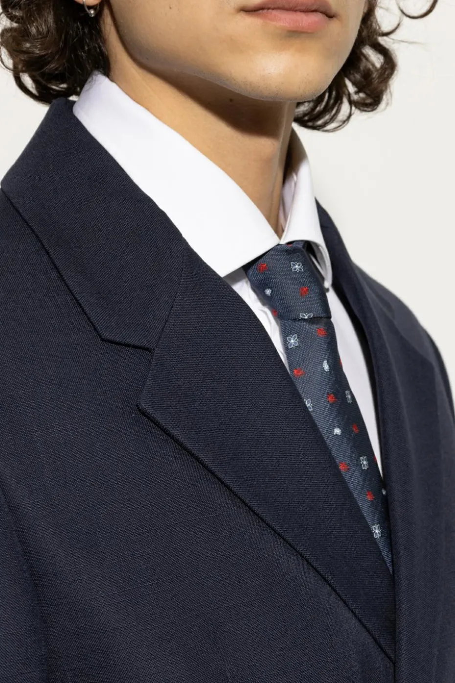 Etro NAVY BLUE Patterned tie