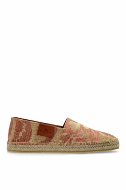 Etro RED Espadrilles with logo