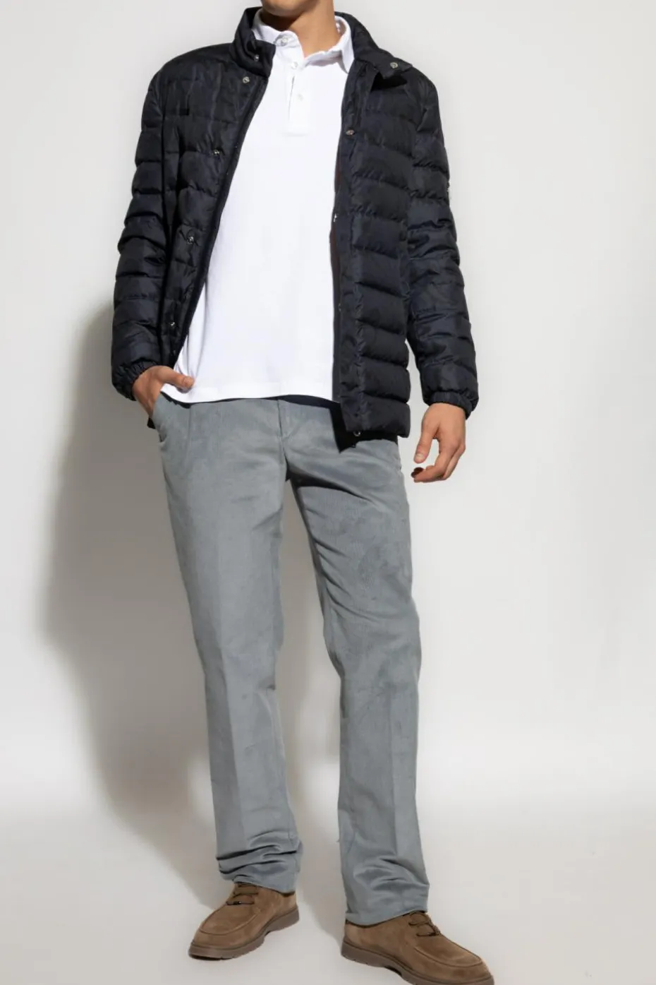 Etro WHITE Polo with embroidered logo