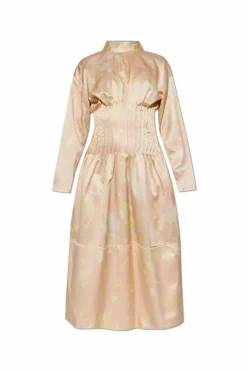 Fabiana Filippi beige Silk dress