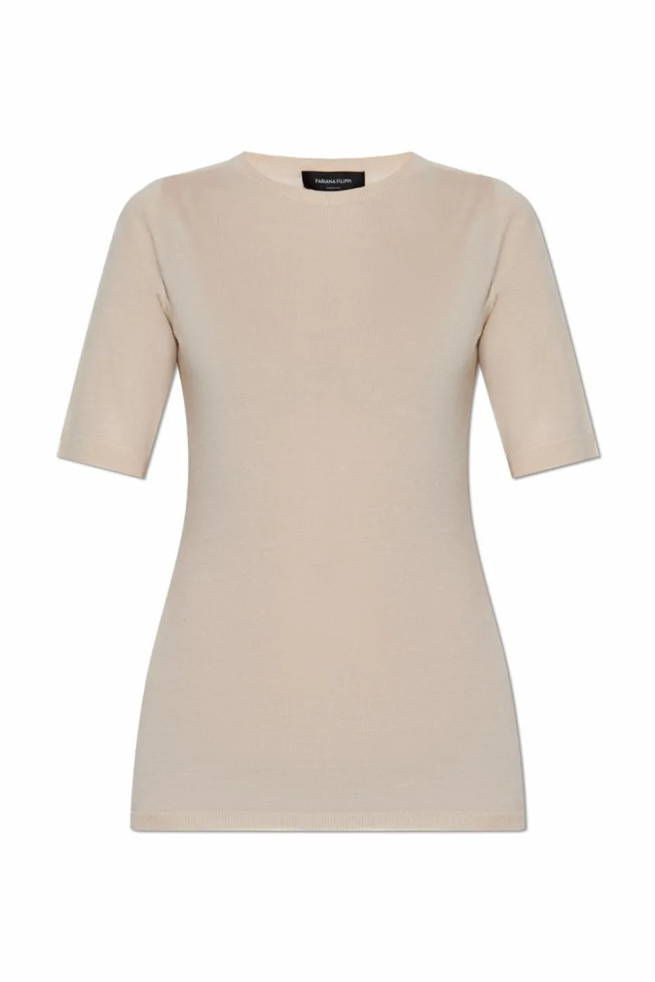 Fabiana Filippi beige Wool sweater