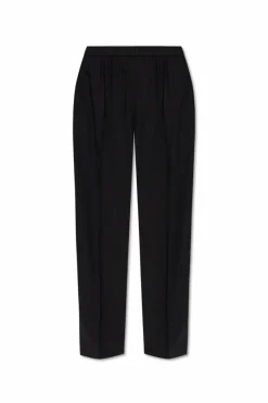 Fabiana Filippi BLACK Creased trousers