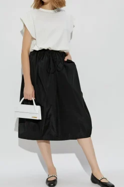 Fabiana Filippi BLACK Dress made of combined materials