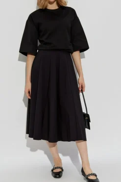 Fabiana Filippi BLACK Flared skirt