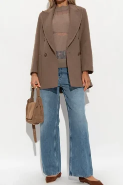 Fabiana Filippi BROWN Crew neck sweater