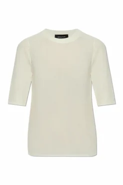 Fabiana Filippi cream Sweater with finish