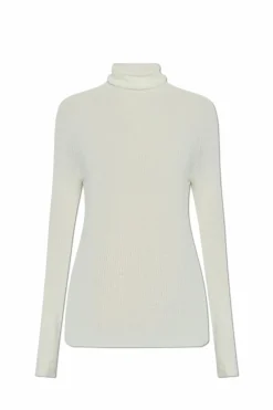 Fabiana Filippi cream Wool Turtleneck Sweater