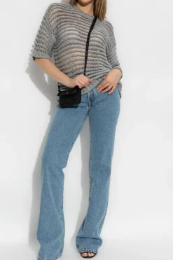 Fabiana Filippi GREY Sweater with lurex thread