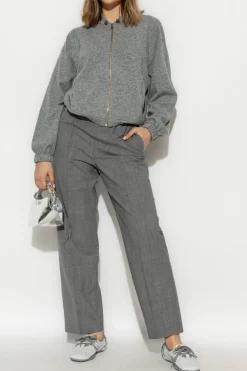 Fabiana Filippi GREY Wool cardigan