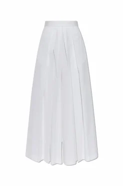 Fabiana Filippi WHITE Pleated pants