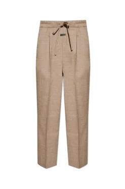 Fear Of God beige Wool trousers