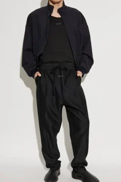 Fear Of God BLACK Pants with wool finish